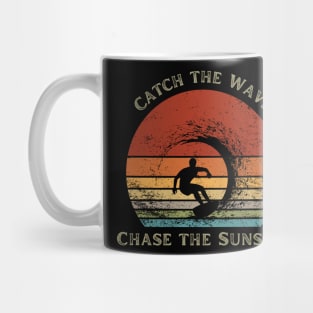Catch the Wave, Chase the Sunset Mug